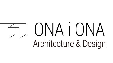 ONA i ONA Architecture and Design Logo