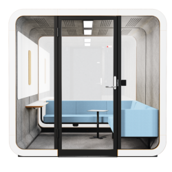 Accoustic Furniture 2q Lounge Front Misty Blue
